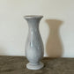 Grey and White Marble Tapered Bud Vase