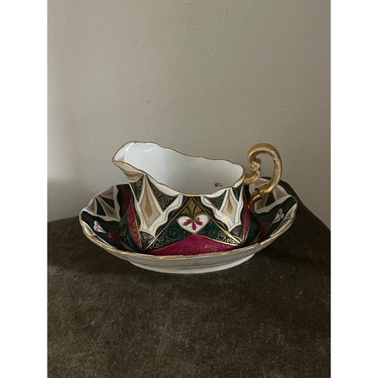 1890’s Austrian “Alhambra” Bosneck Gravy Boat Pitcher