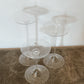 Vintage Omni Footed Oil Orb Lamp Trio