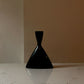 Vintage Black Italian Ceretto Triangular Decanter Bottle