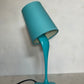 Y2K Lumisource Teal Pouring Paint Bucket Spill Table Lamp
