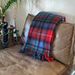 Faribo Deep Hued Plaid Blanket