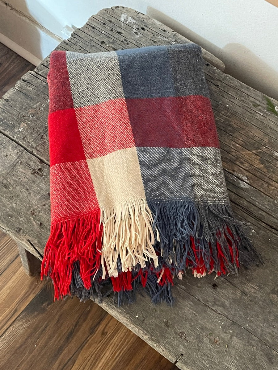 Vintage faribo wool online blanket