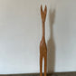 Tall Wood Carved Deer