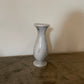 Grey and White Marble Tapered Bud Vase