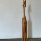 Tall Wood Carved Deer