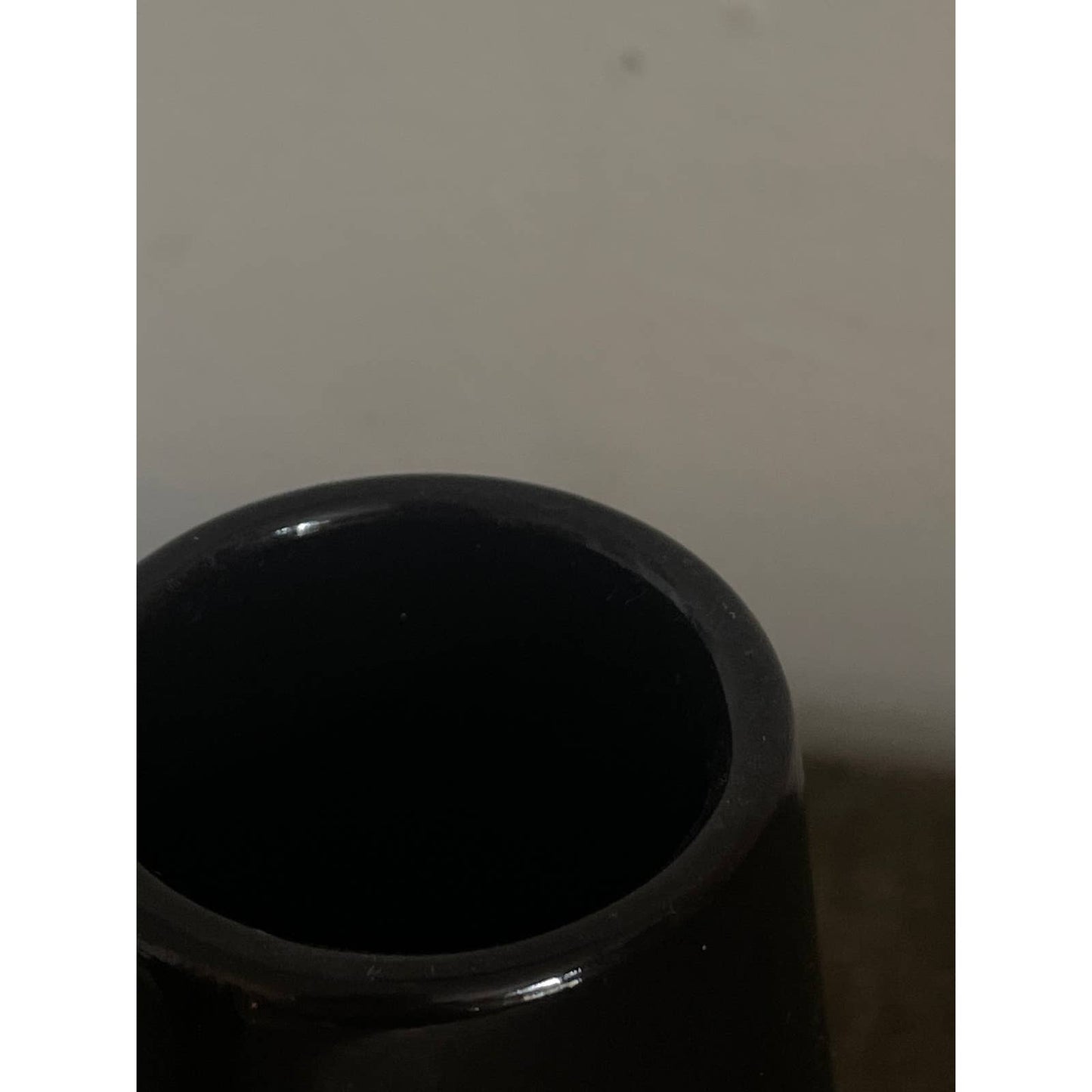 Black Opaque Irish Coffee Mugs