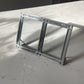 Handwelded Glass and Metal Picture Frame