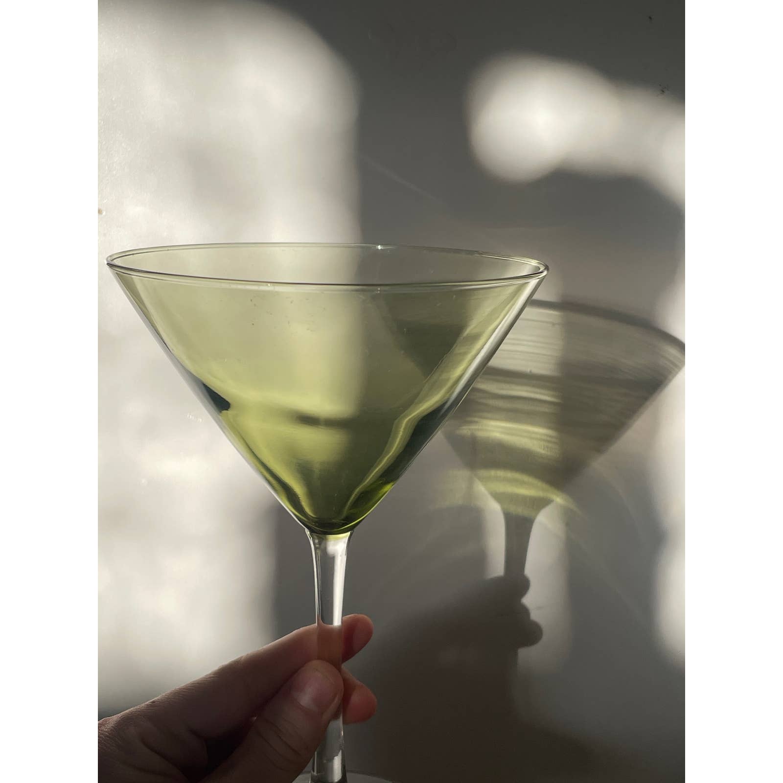 Green Martini Glasses - Set 9