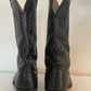 90’s Nocona Size 9  Black Leather Western Boots