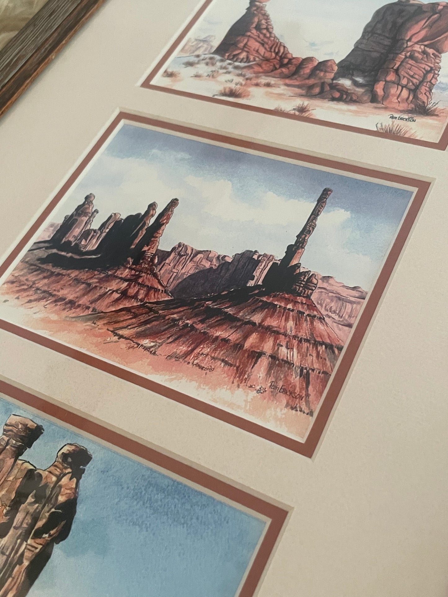 Five Southern Utah Sketches by Pam Erickson