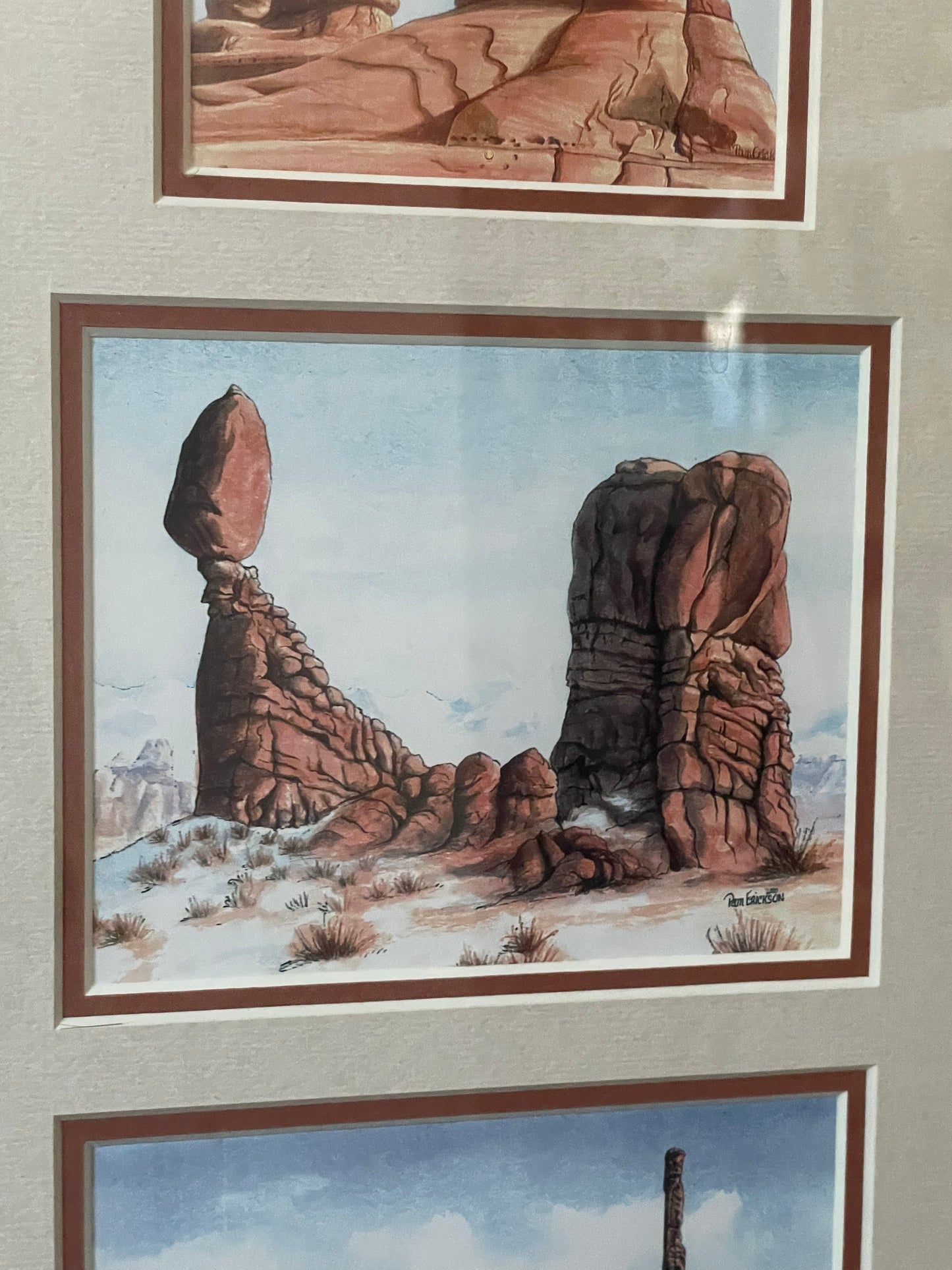 Five Southern Utah Sketches by Pam Erickson