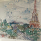 Vintage Signed Print of “La Tour Eiffel” by Raoul Dufy, 1989