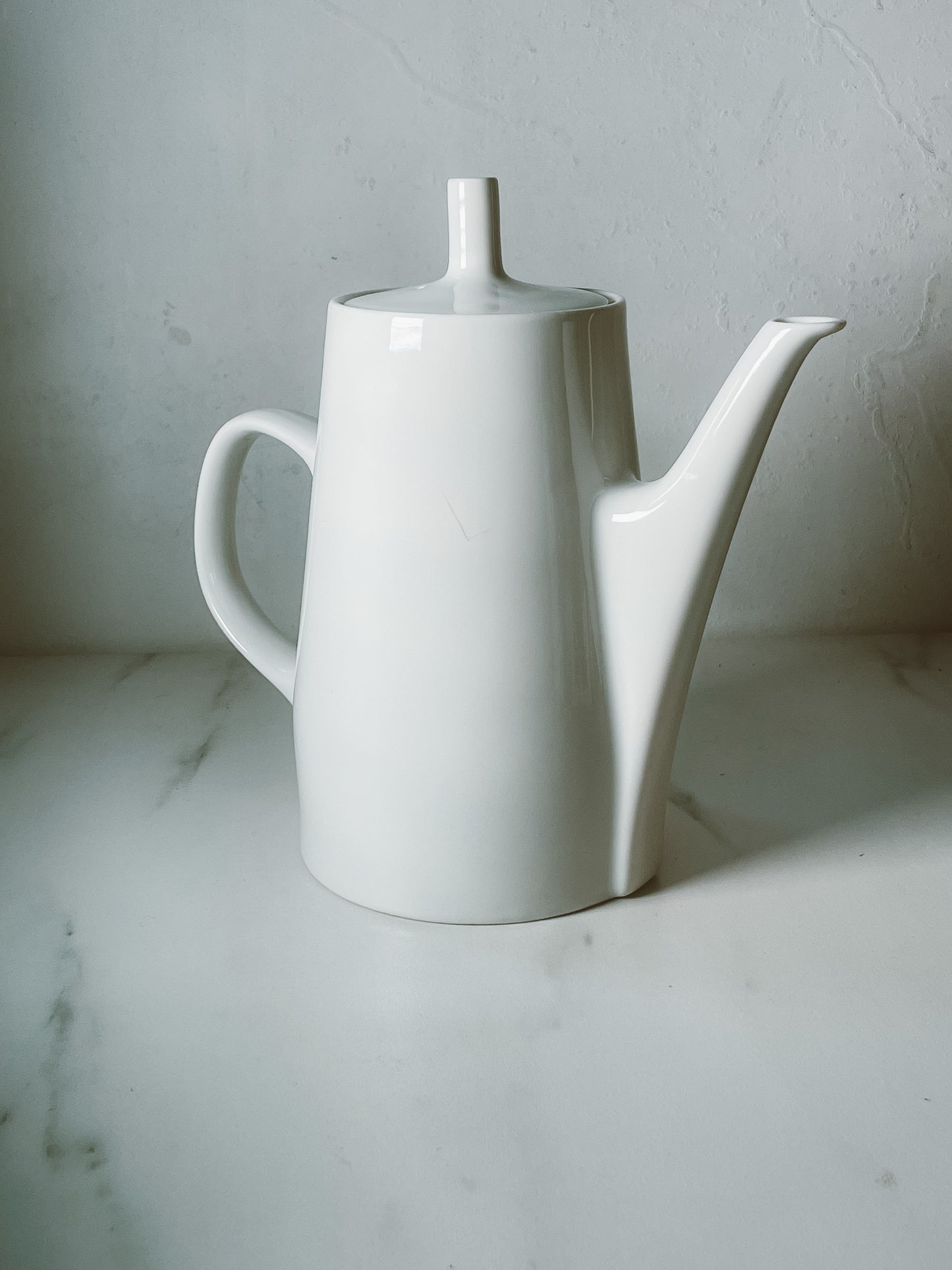 White Ceramic Melitta Coffee Pot - Made in Germany