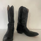 90’s Nocona Size 9  Black Leather Western Boots