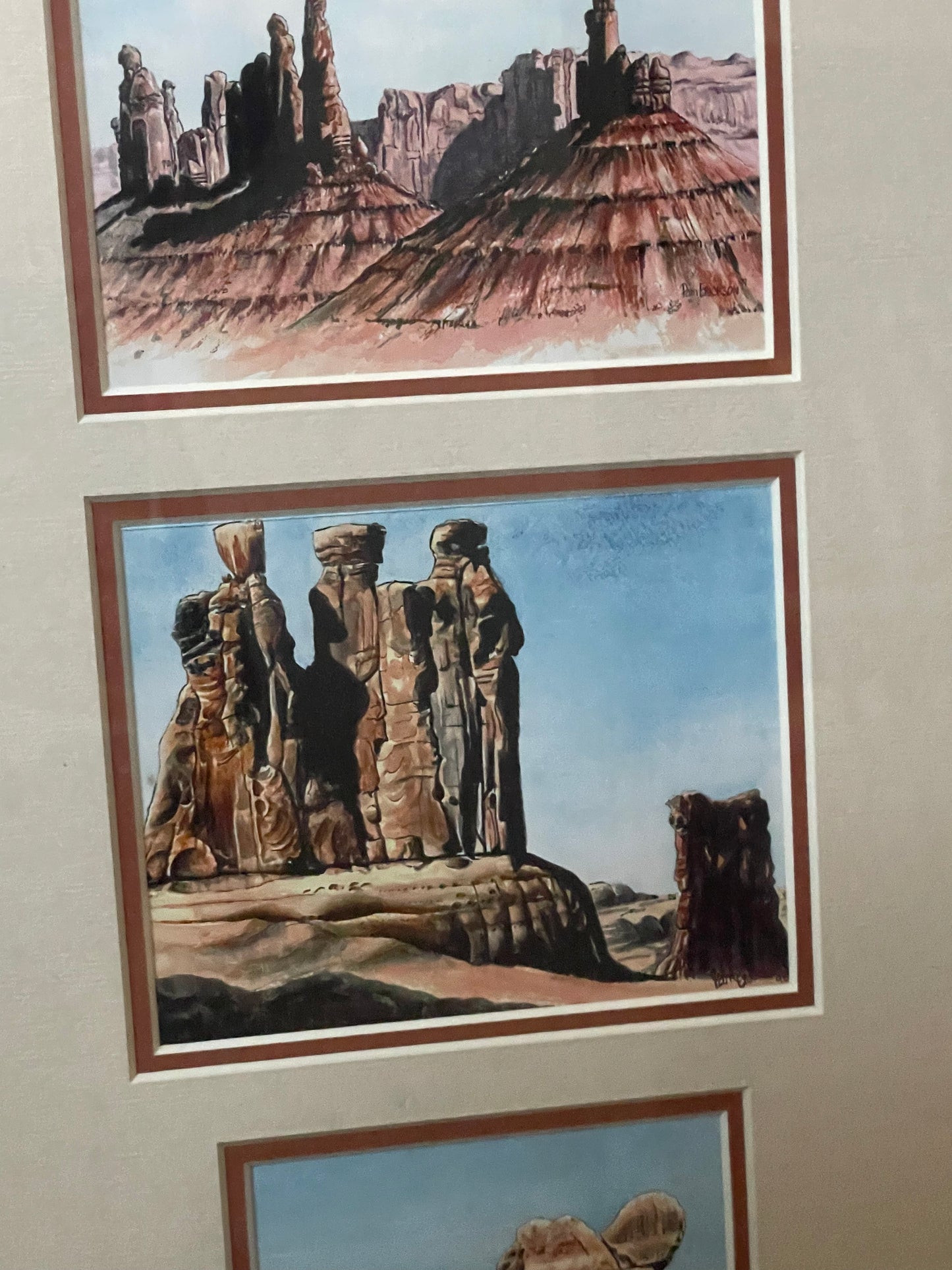 Five Southern Utah Sketches by Pam Erickson