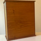 Vintage Kalmar Teak Tambour Box Desk Organizer, 1970s