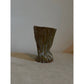 Brown Organic Textured Leaning Vases