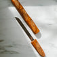 Vintage French Wood Baguette Bread Knife by Cuzin