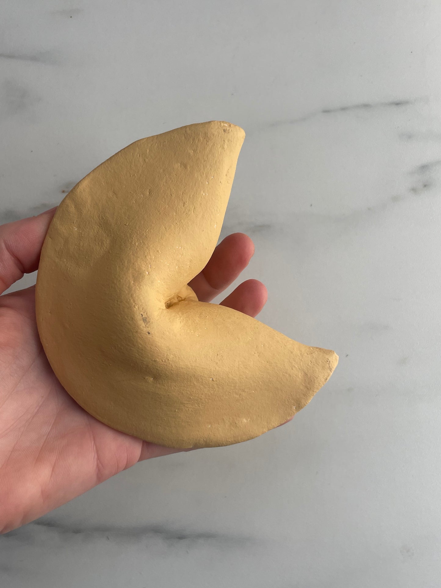 Sculpted Fortune Cookie