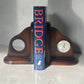 Vintage "Jans of London" Made In England Wood Bookends