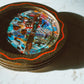 Vintage Hand Painted Alaskan Metal Coasters