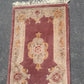 Vintage Pink Wool Runner