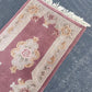 Vintage Pink Wool Runner