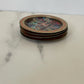 Vintage Hand Painted Alaskan Metal Coasters