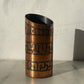 Copper Coated Metal Canister made in Chile Perfect For Pens, Brushes, Etc.