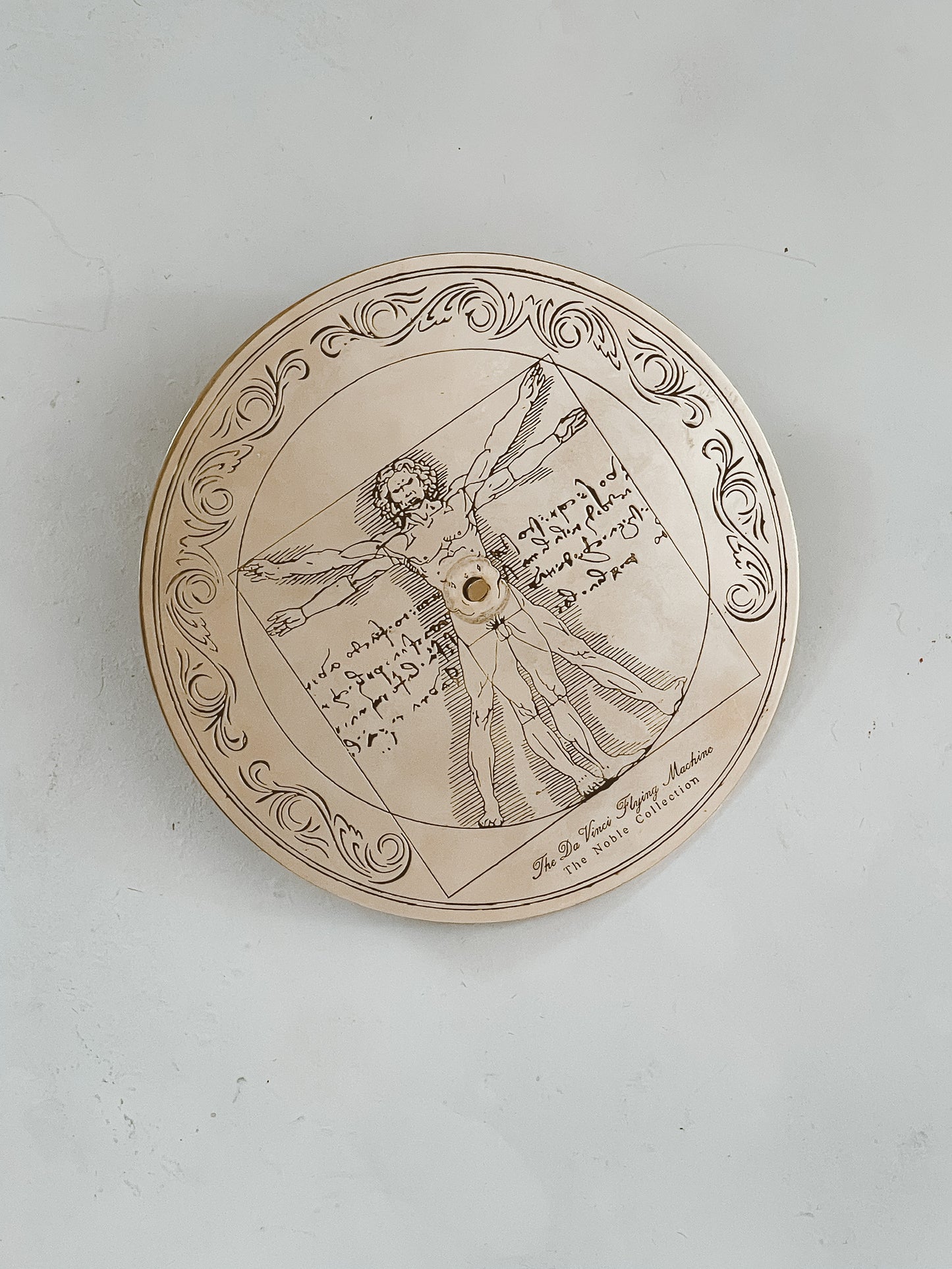 Leonardo da Vinci Flying Machine Wall Plaque