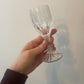 Vintage Mikasa “Park Lane” Crystal Fluted Liqueur Port Stem Glasses Occasion Glass set of 6